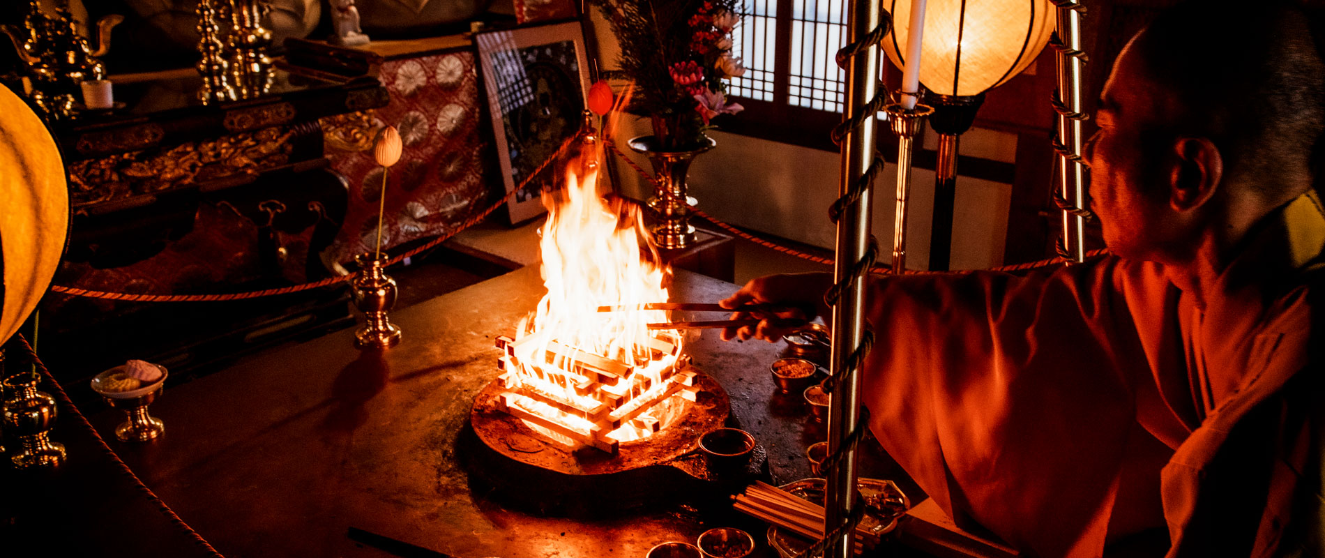 護摩祈祷 善通寺五智院